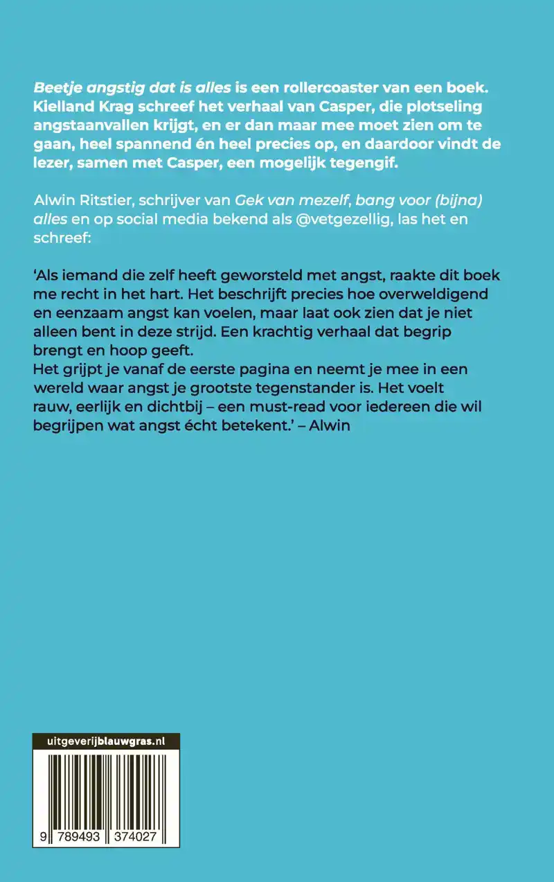 BEETJE ANGSTIG DAT IS ALLES