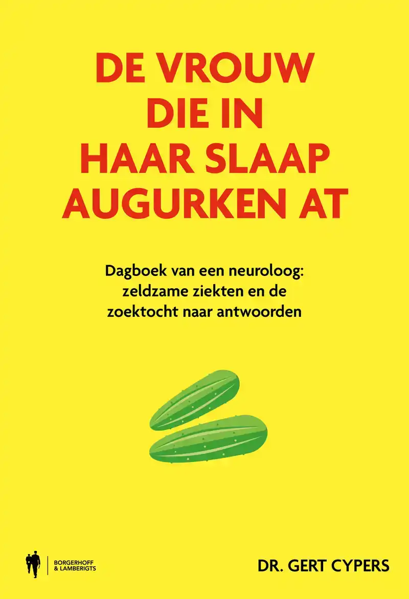 DE VROUW DIE IN HAAR SLAAP AUGURKEN AT