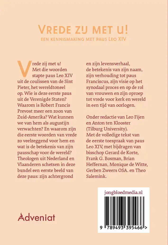 VREDE ZIJ MET U!