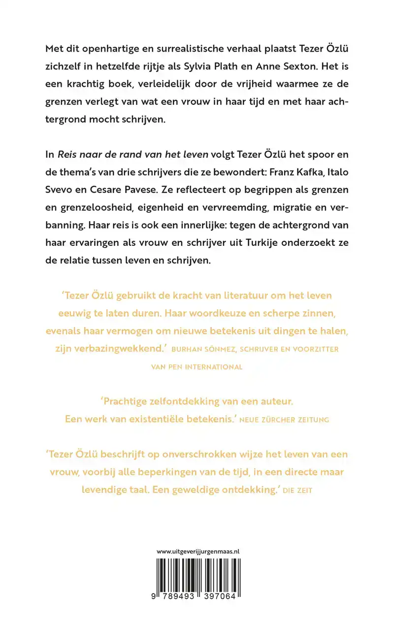 REIS NAAR DE RAND VAN HET LEVEN