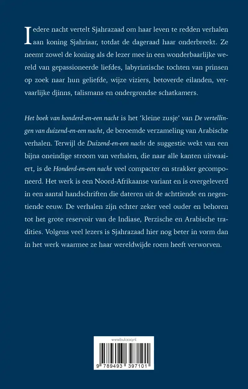 HET BOEK VAN HONDERD-EN-EEN NACHT