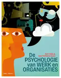 DE PSYCHOLOGIE VAN WERK EN ORGANISATIES