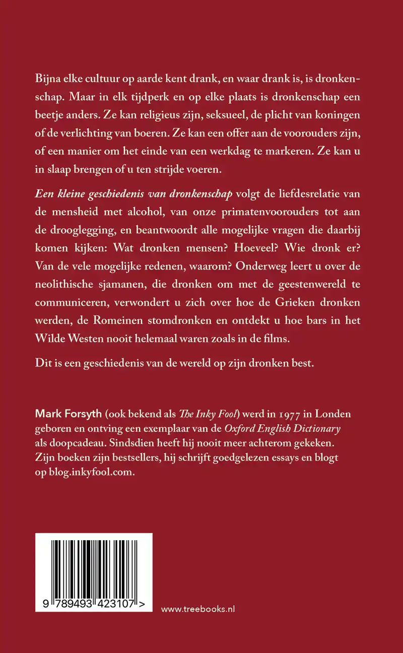 EEN KLEINE GESCHIEDENIS VAN DRONKENSCHAP