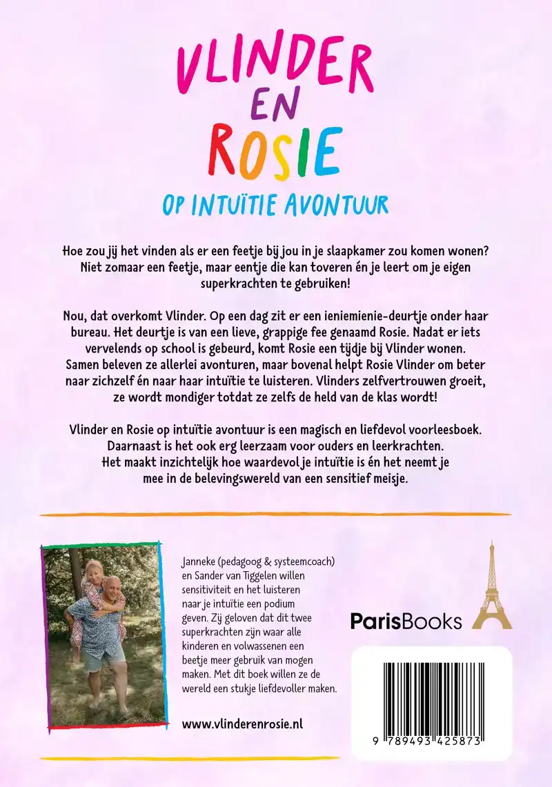 VLINDER EN ROSIE OP INTUITIE AVONTUUR
