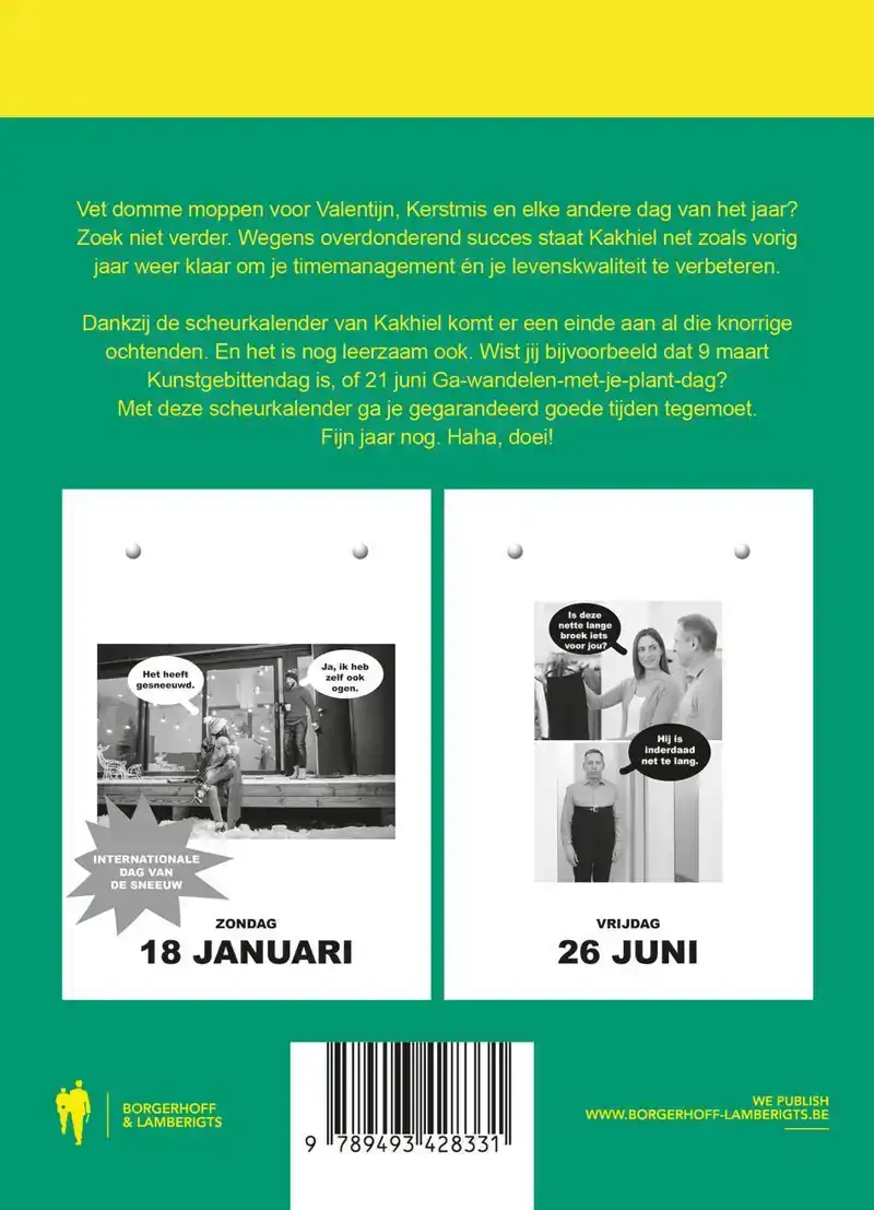 KAKHIEL SCHEURKALENDER 2026
