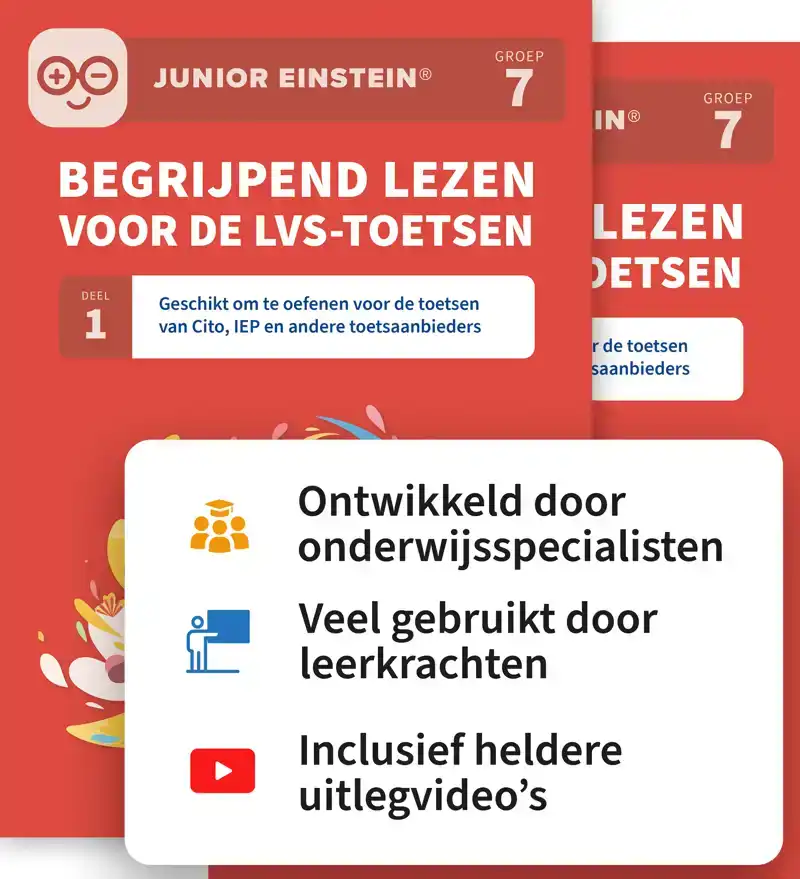 BEGRIJPEND LEZEN VOOR DE LVS-TOETSEN - DEEL 1 EN 2