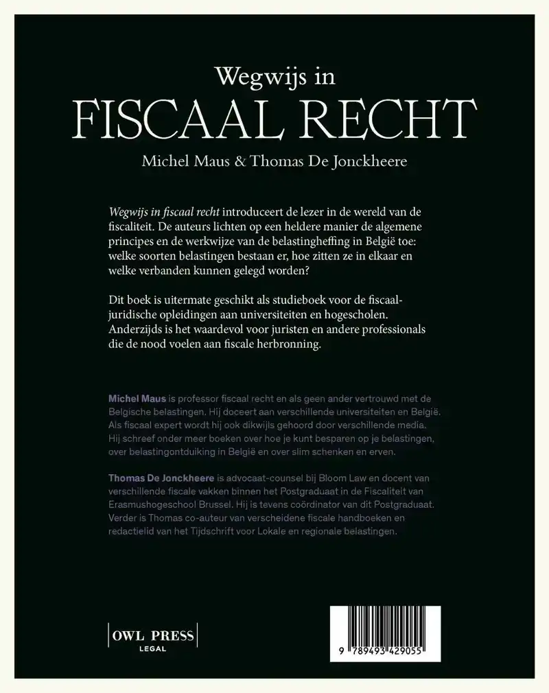 WEGWIJS IN FISCAAL RECHT