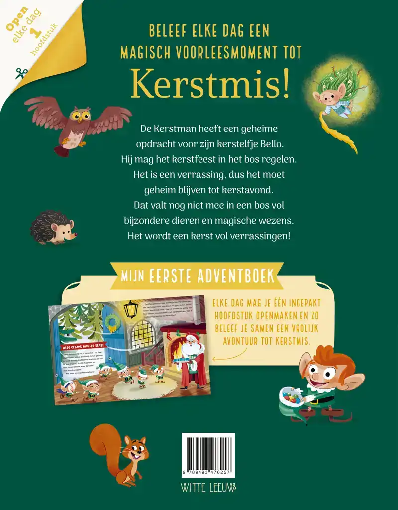 MIJN EERSTE ADVENTBOEK - KERSTMIS IN HET DIERENBOS