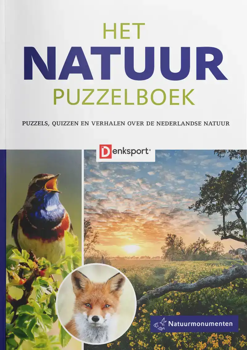 DENKSPORT - HET NATUUR PUZZELBOEK