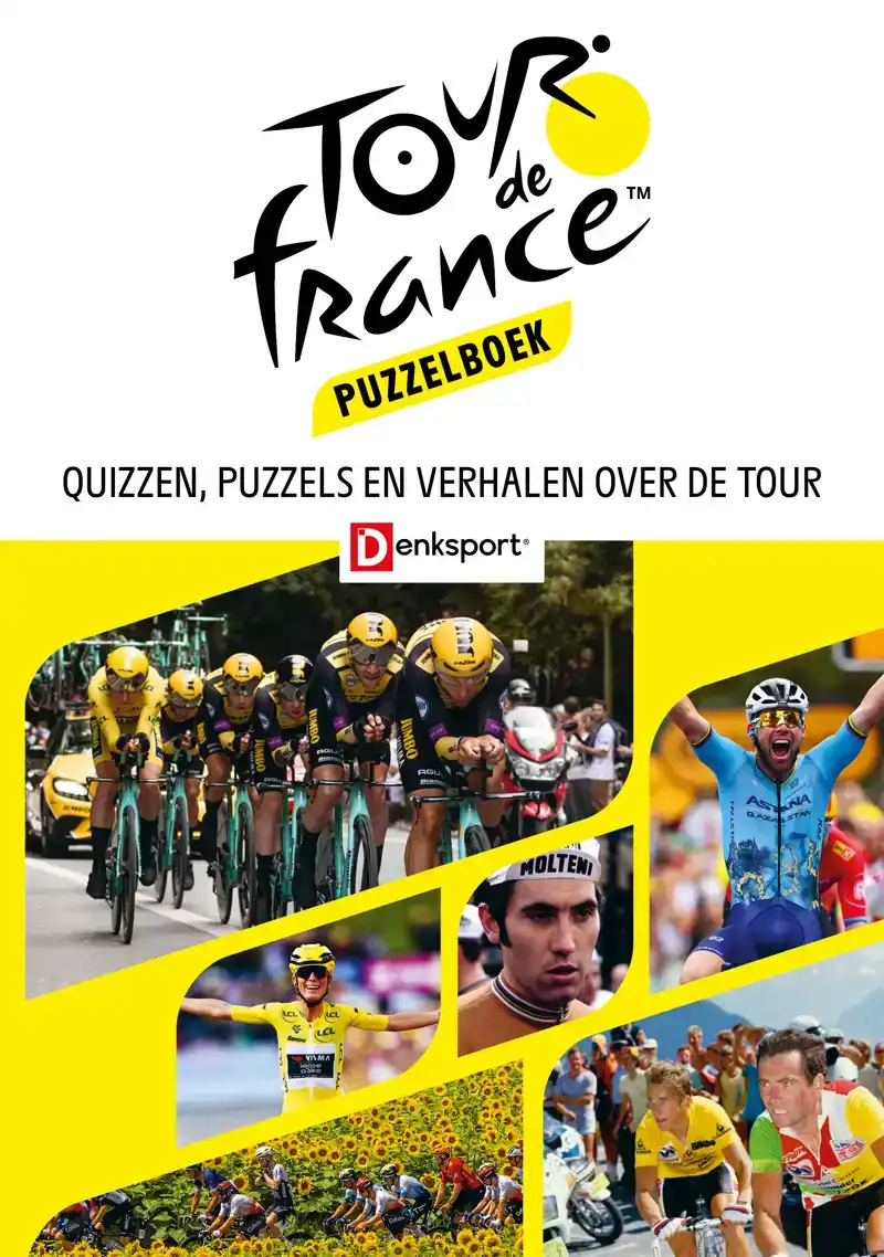 DENKSPORT - HET TOUR DE FRANCE PUZZELBOEK