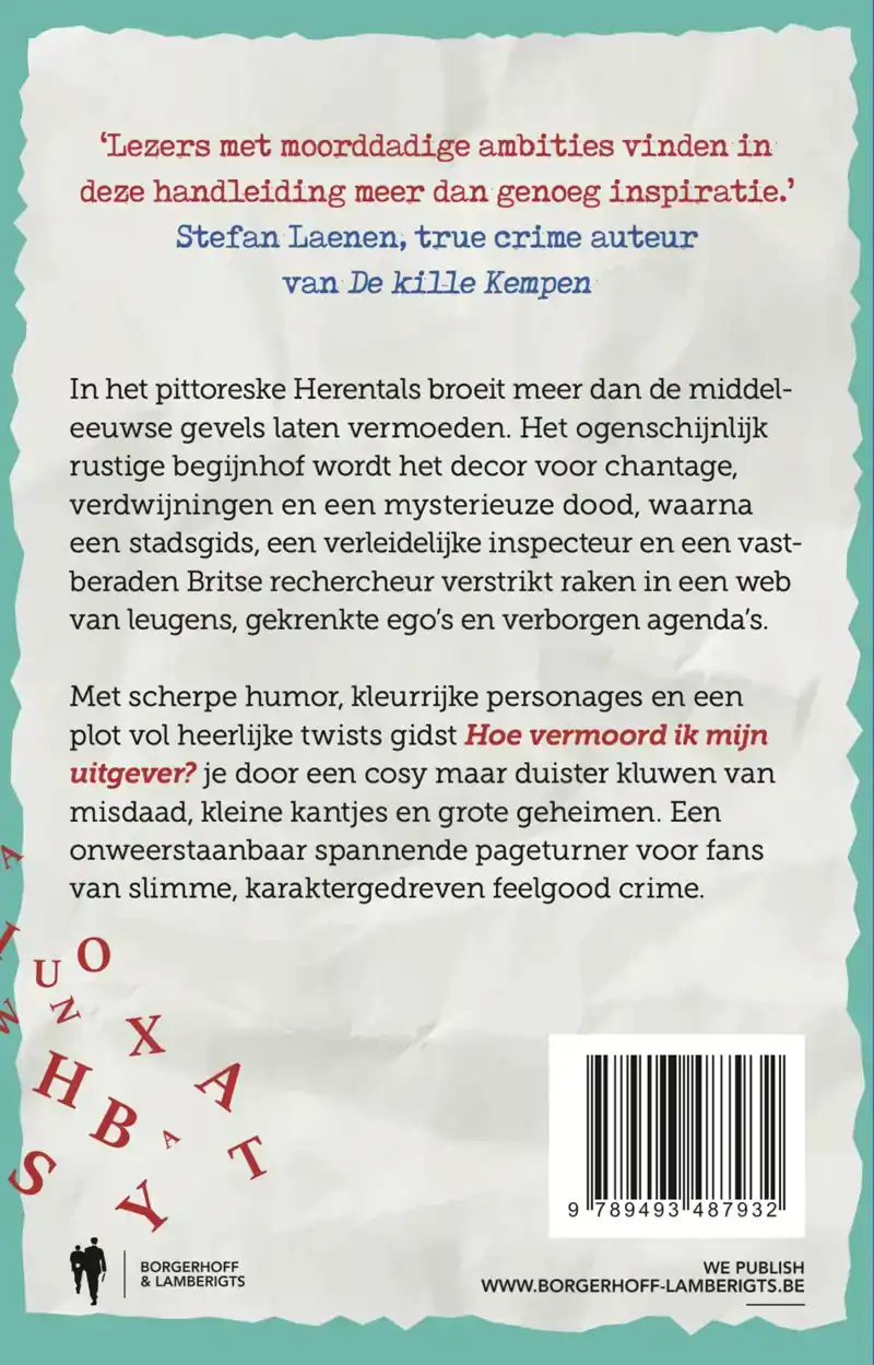 HOE VERMOORD IK MIJN UITGEVER?