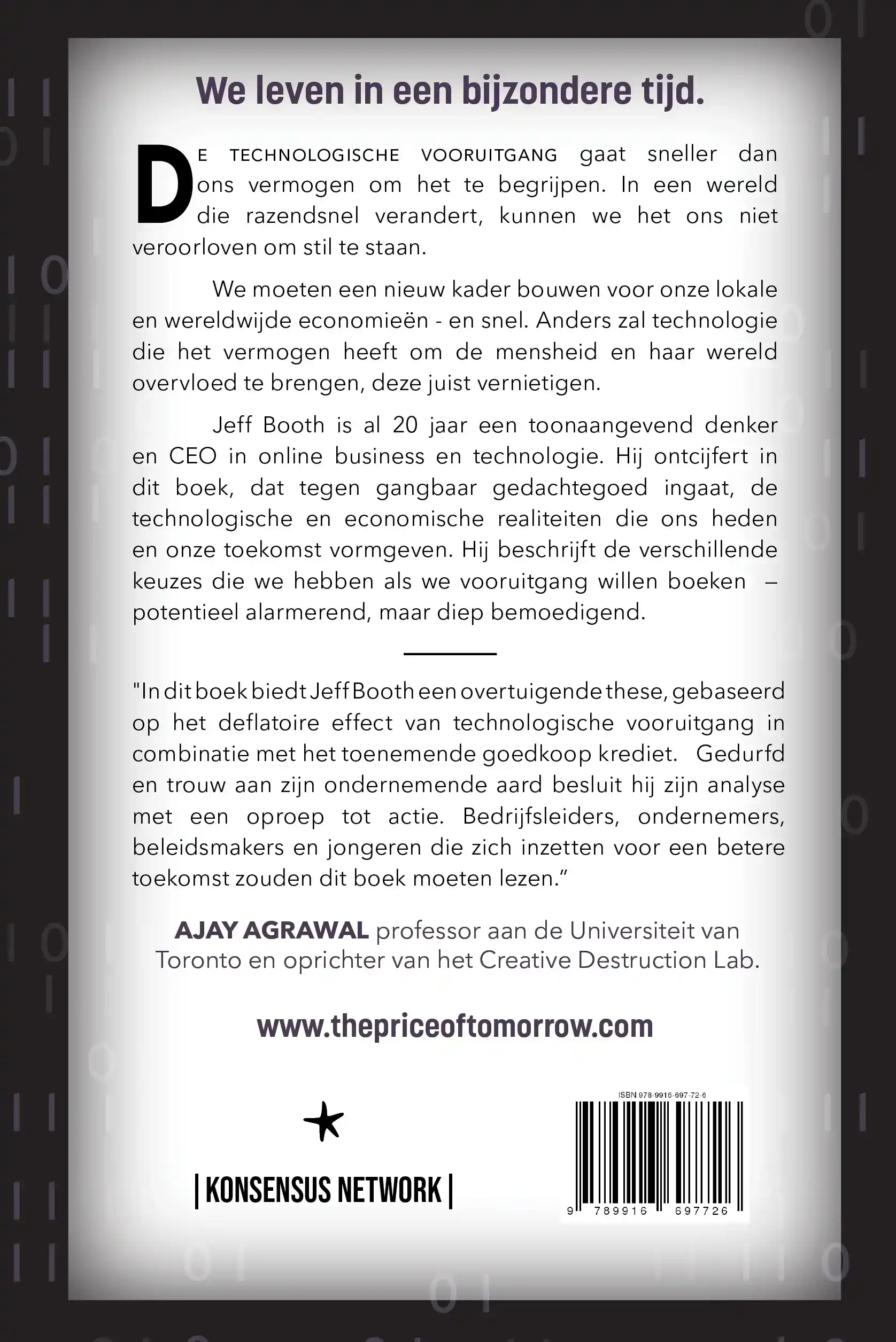 DE PRIJS VAN MORGEN