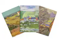 VAN GOGH LANDSCAPES SEWN NOTEBOOK COLLECTION