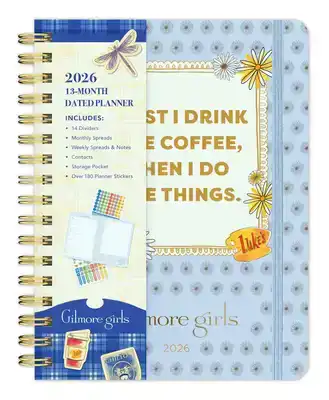 2026 GILMORE GIRLS 13-MONTH WEEKLY PLANNER