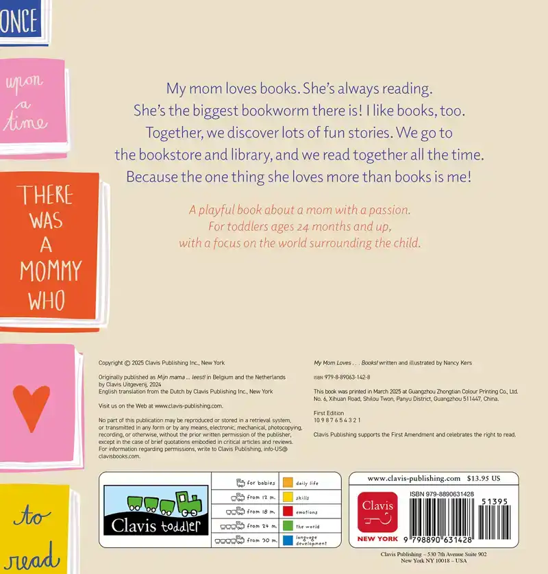 MY MOM LOVES...BOOKS!