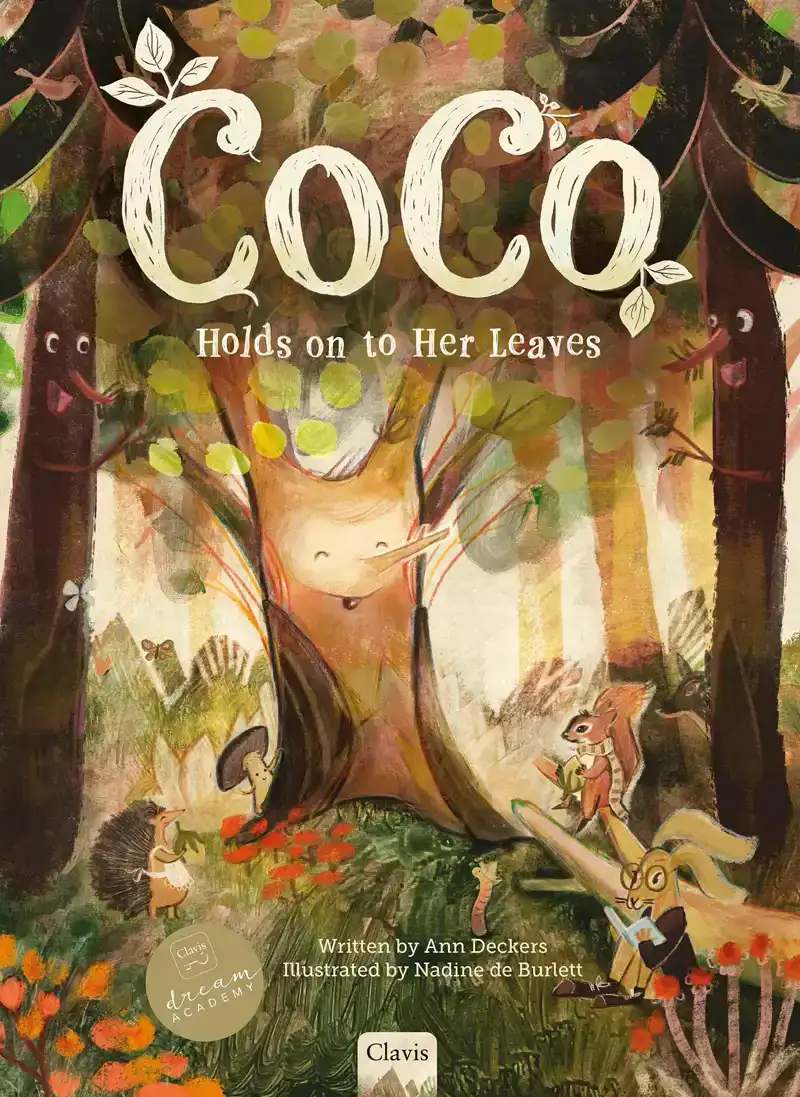 COCO HOLDS ON TO HER LEAVES