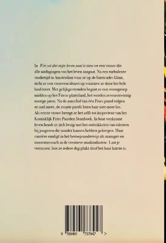 WIE ZEI DAT MIJN LEVEN SAAI IS