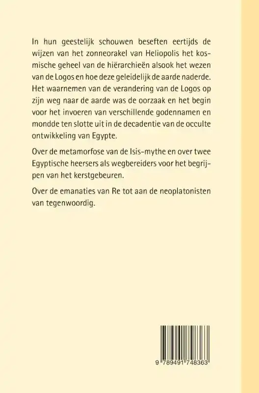 DE KERSTGEDACHTE VAN DE ISIS-HORUS-MYTHE