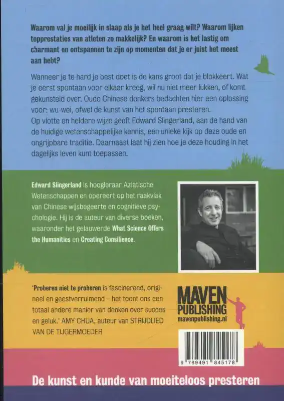 PROBEREN NIET TE PROBEREN