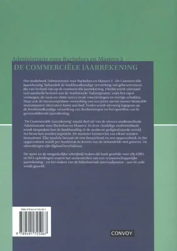 COMMERCIELE JAARREKENING THEORIEBOEK