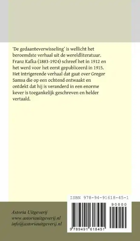 DE GEDAANTEVERWISSELING