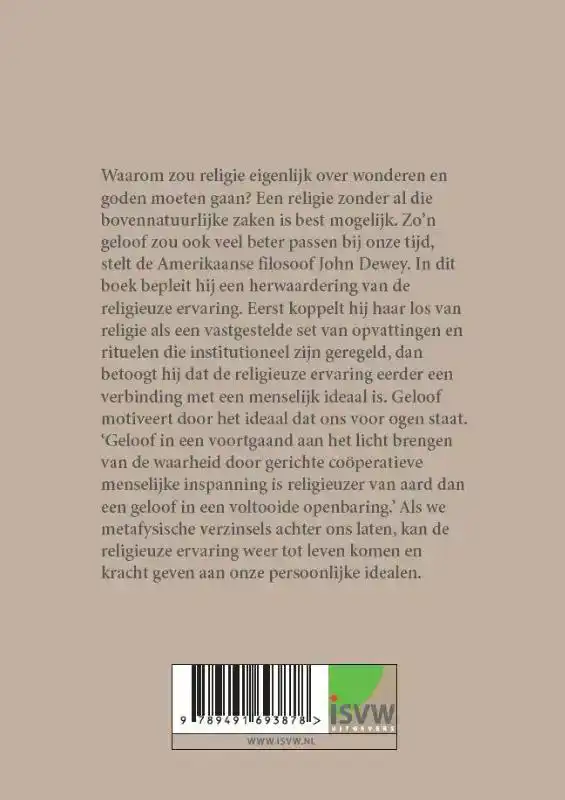 HET RELIGIEUZE BEVRIJD VAN RELIGIE