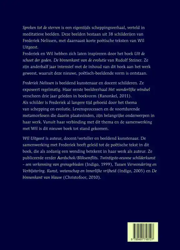 SPREKEN TOT DE STERREN; SPRECHEN ZU DEN STERNEN