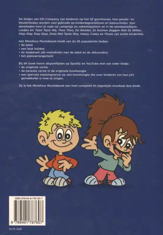 MINIDISCO MUZIEKBOEK