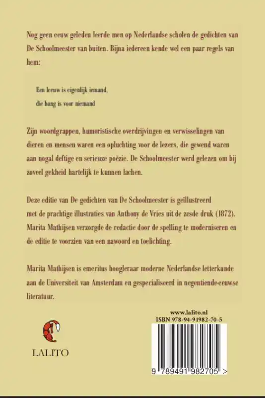 DE GEDICHTEN VAN DE SCHOOLMEESTER