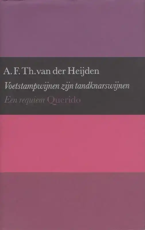 VOETSTAMPWIJNEN ZIJN TANDKNARSWIJNEN