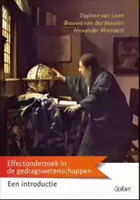 EFFECTONDERZOEK IN DE GEDRAGSWETENSCHAPPEN.