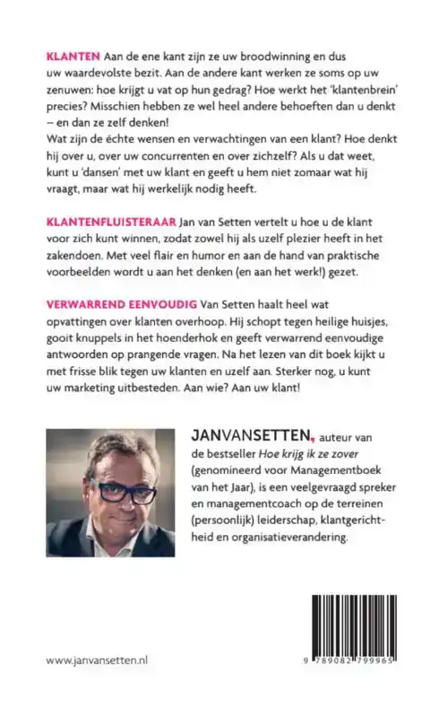 DE KLANTENFLUISTERAAR