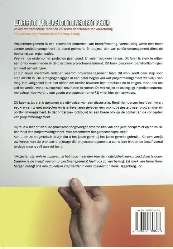 WAAROM PROJECTMANAGEMENT FAALT