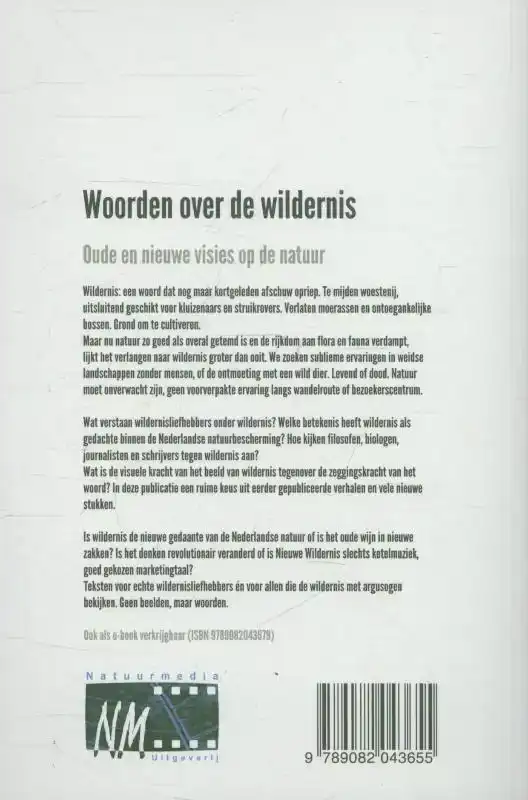 WOORDEN OVER DE WILDERNIS