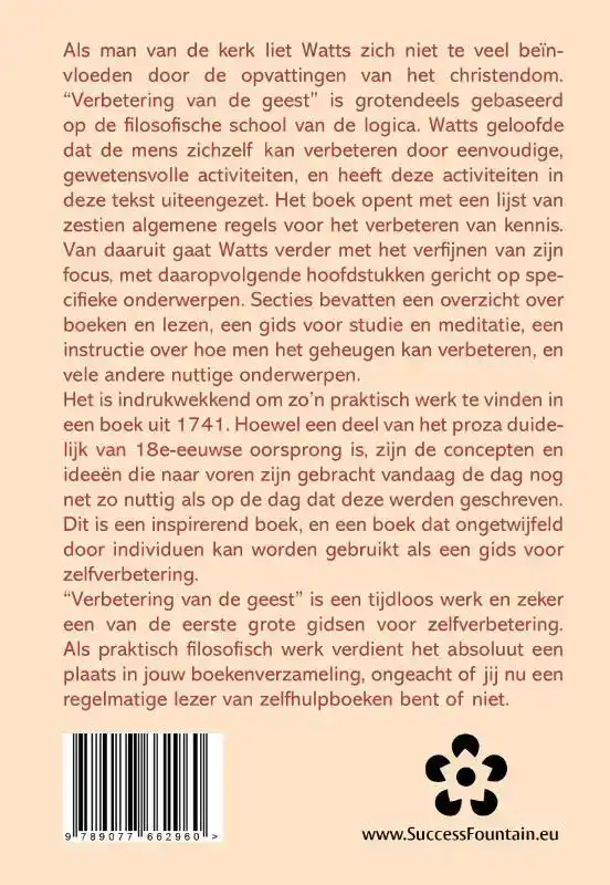 DE VERBETERING VAN DE GEEST