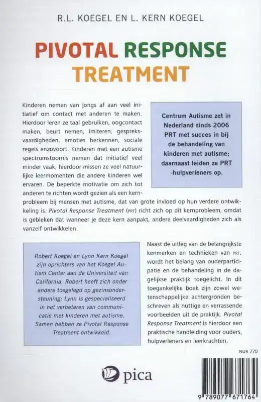 PIVOTAL RESPONSE TREATMENT