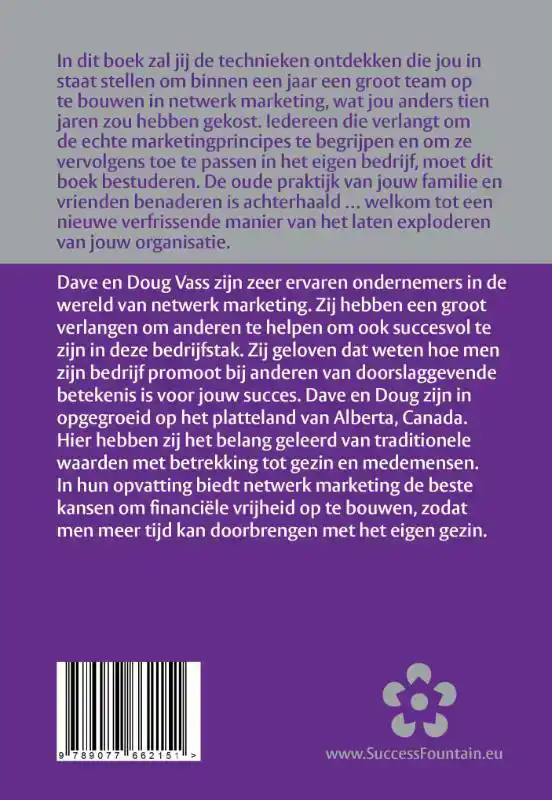 REVOLUTIONAIRE STRATEGIEEN VOOR NETWERK MARKETING IN HET INT