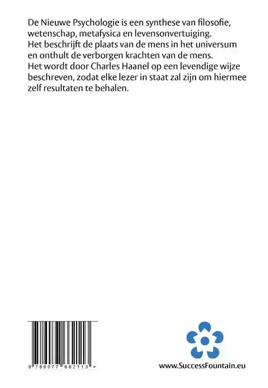 DE NIEUWE PSYCHOLOGIE