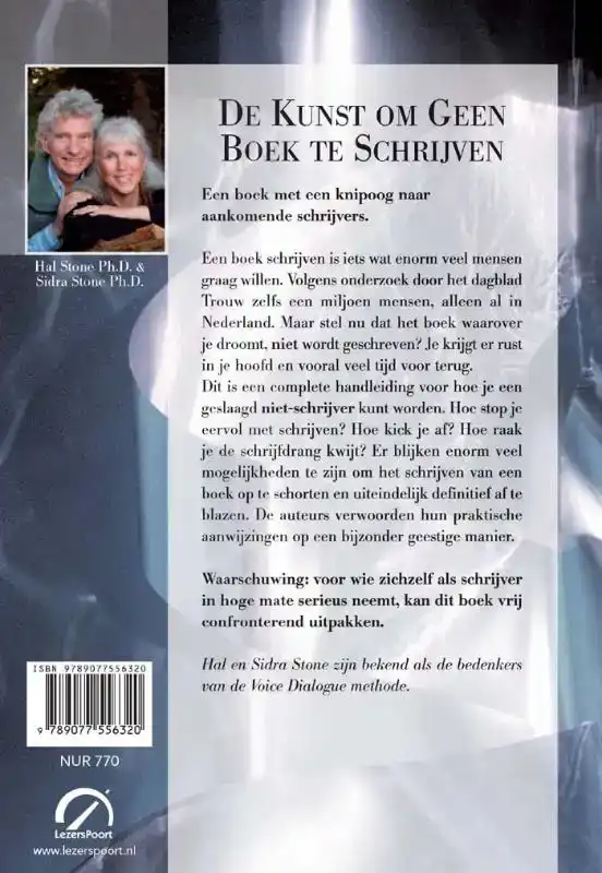 DE KUNST OM GEEN BOEK TE SCHRIJVEN