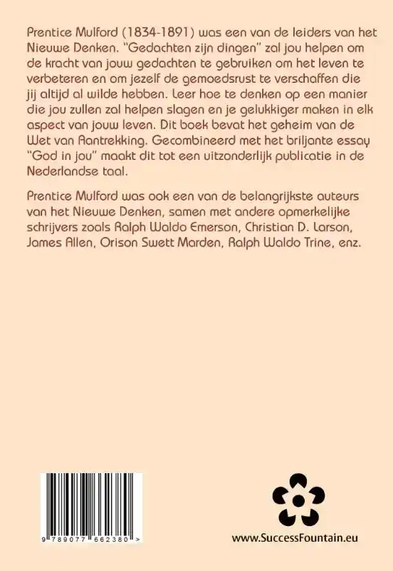 GEDACHTEN ZIJN DINGEN