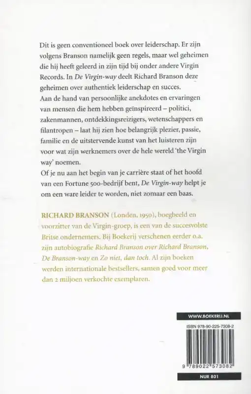 DE VIRGIN-WAY
