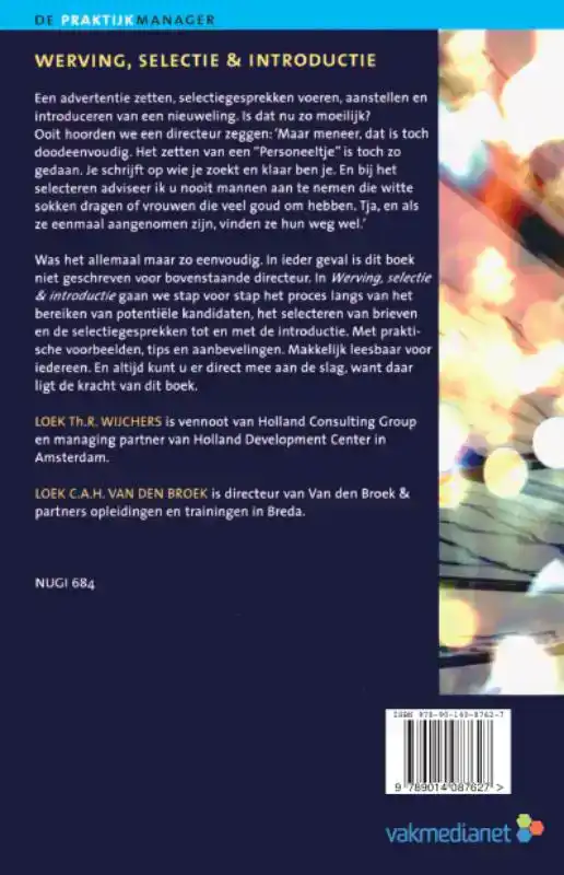 WERVING SELECTIE EN INTRODUCTIE