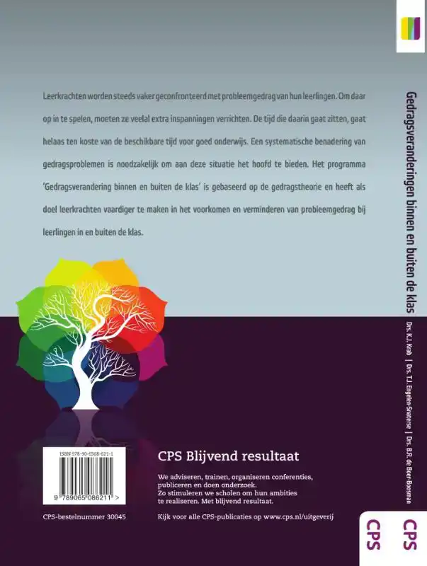 GEDRAGSVERANDERING BINNEN EN BUITEN DE KLAS