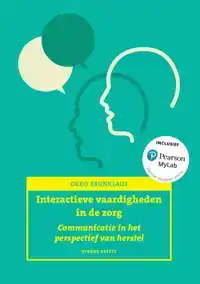 INTERACTIEVE VAARDIGHEDEN IN DE ZORG