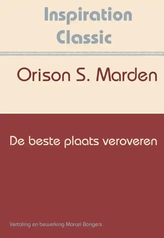 DE BESTE PLAATS VEROVEREN
