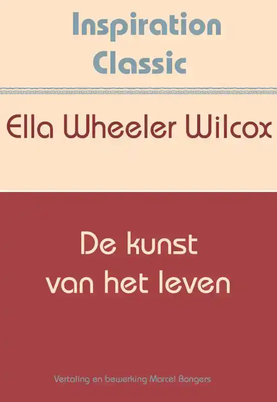 DE KUNST VAN HET LEVEN
