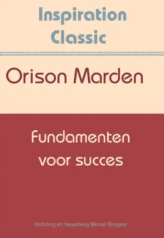FUNDAMENTEN VOOR SUCCES
