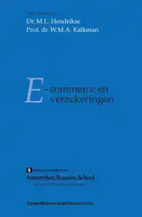 E-COMMERCE EN VERZEKERINGEN