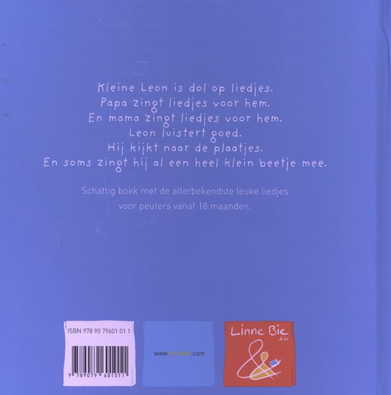 LIEDJESBOEK VAN KLEINE LEON