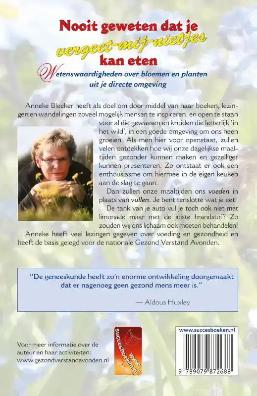 NOOIT GEWETEN DAT JE VERGEET-ME-NIETJES KAN ETEN